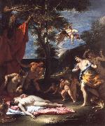 RICCI, Sebastiano Bacchus and Ariadne oil painting on canvas